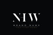 © Mahamud - NHW abstract letter logo design. This logo is designed by three abstract letters