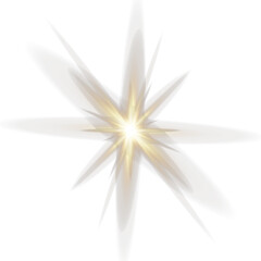 Wall Mural - vector transparent sunlight with sun glare. overlay, sun rays and glare, sun, sunrays, light transit