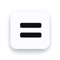 Poster - Icon of a paper document featuring an outline style and corners that are folded