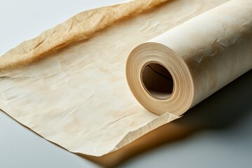 A detailed image of blank note paper with adhesive tape is shown in isolation