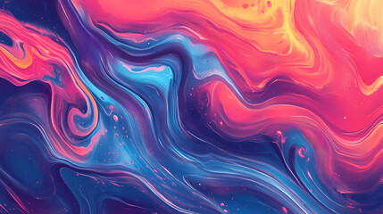 Wall Mural - liquid wave texture