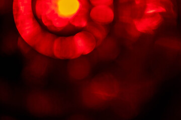 Wall Mural - red light leaks on dark background. abstract background for design with random shapes. colorful ligh