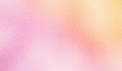 Poster - Purple  Yellow Noise Effect Gradient Texture Grainy Background