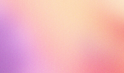 Poster - Purple  Yellow Noise Effect Gradient Texture Grainy Background