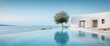 © ABIDZAR ALFAREZ - Infinity pool overlooking the sea with a modern villa