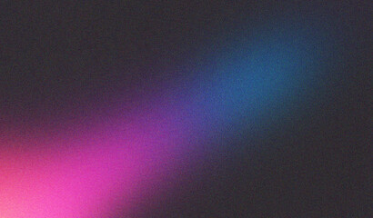 Poster - Purple  Red  Black Noise Effect Gradient Texture Grainy Background