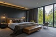 © bejo - A Modern Master Bedroom Furnished With Contemporary Decor