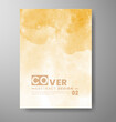 © REZI - Cards with watercolor background. Design for your cover, date, postcard, banner, logo.