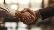 © AumArt - Strong Handshake Business Deal Closing Partnership Agreement Concept