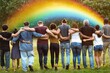 © Rawpixel.com - Group of friends huddle in rear view together
