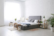 © Pixel-Shot - Interior of comfortable modern bedroom