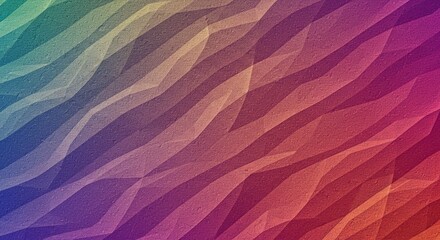 Poster - A colorful, abstract background with a rainbow of colors