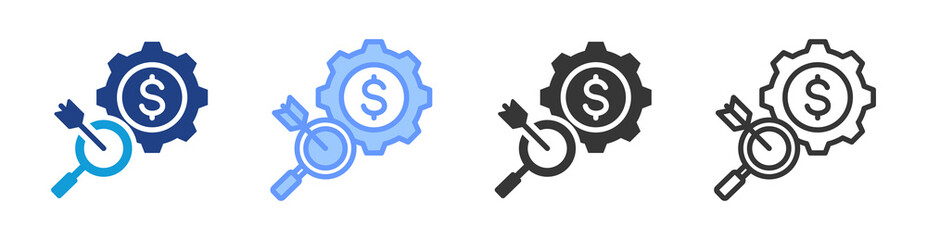 Poster - Niche icon set multiple style collection