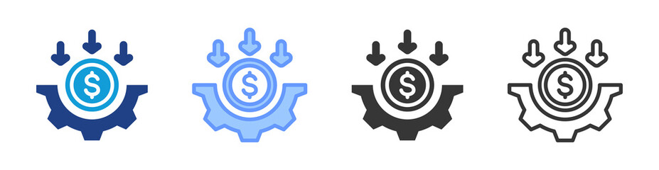 Poster - Cost Effective icon set multiple style collection