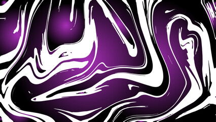 Aufkleber - Abstract cover melted marble stripes. Liquefy colorful Bright flowing striped stain texture. Gradient ink splash with swirls on white background. Template for brochures, posters, covers, banners, flye