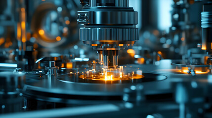 Poster - Precision Engineering Visualized Modern Nanoparticle Manufacturing With Automation Tech