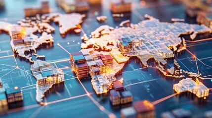 Poster - A blockchain-powered supply chain interface ensuring secure, transparent, and efficient digital logistics tracking.