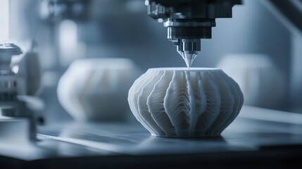 Poster - A space-based 3D printing lab producing components for interstellar missions.