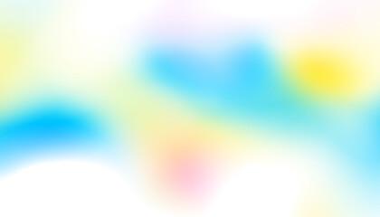 Poster - Rainbow colours Blurred transparent gradient background. Transparent png overlay background