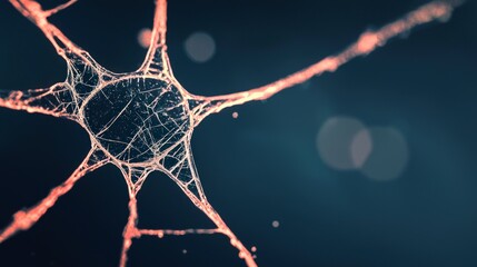 Intricate Spiderweb Macro  Nature s Geometry  High Res Detail  Bokeh Background