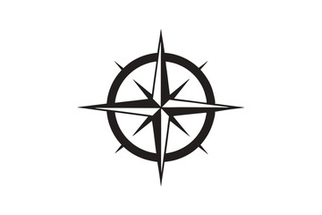 compass isolated on white background