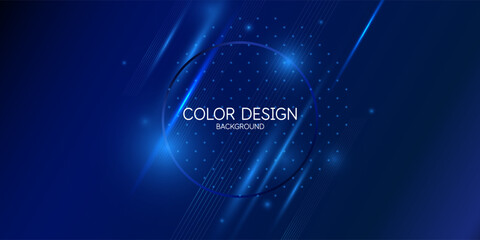 Fototapete - Abstract background with geometric elements. Illustration for website design and presentation. A colorful, vivid illustration for a certificate, advertising. Template for placing text and information.