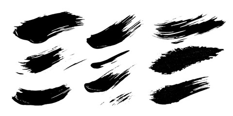 Poster - Dynamic brushstrokes create a bold and expressive composition in a powerful display of artistic technique and creativity