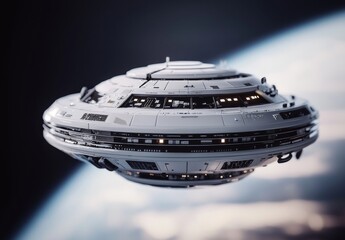 Wall Mural - A Three-Dimensional Perspective on Astronautical Engineering