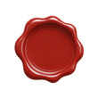 © Said Sbg - red wax seal, empty red wax seal