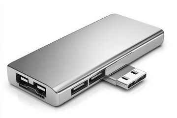 Poster - High-quality USB hub with multiple ports for enhanced connectivity options
