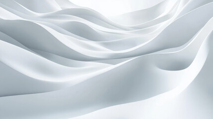 Wall Mural - abstract white fabric texture
