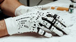 © pipop - Biomedical engineer working on a prosthetic limb design project.