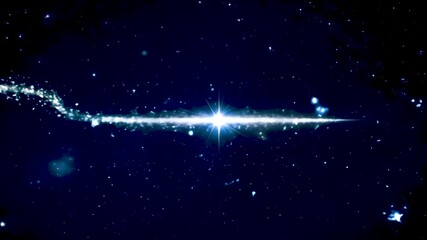 Wall Mural - Distant Universe, Nebula Burst, Cosmic Light