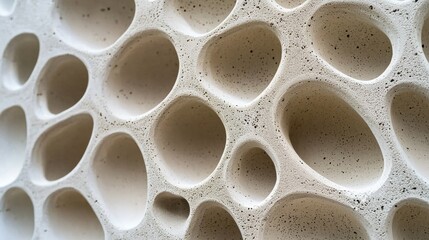 Poster - Contemporary design and digital art visualize the depth of dynamic geometric patterns in urban environments through close-up exploration