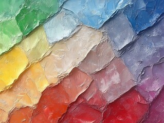 Poster - An abstract artwork depicting different shades of blended paint