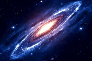 space galaxy in space