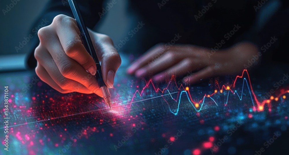 Business Analytics Tools for 2025 Futuristic Data Visualization with ...