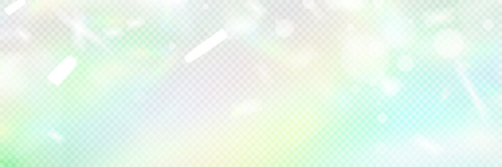 Wall Mural - colourful vector lens, crystal rainbow light and flare transparent effects.overlay for backgrounds.t