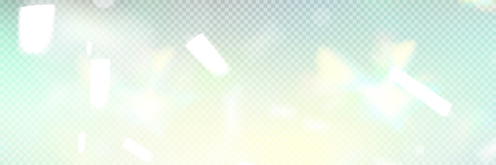 Wall Mural - colourful vector lens, crystal rainbow light and flare transparent effects.overlay for backgrounds.t