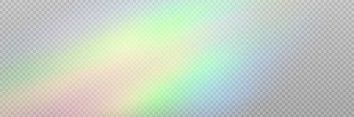 Wall Mural - colourful vector lens, crystal rainbow light and flare transparent effects.overlay for backgrounds.t