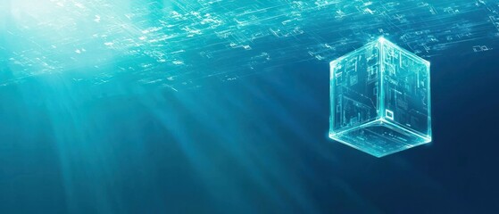 Poster - Submerged Digital Cube: Exploring the Depths of Technological Innovation