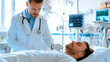 © Laura - Patient receiving ear drops in a calming medical environment