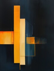 Poster - abstract minimalist painting