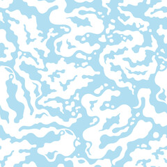 seamless smoke cloud pattern