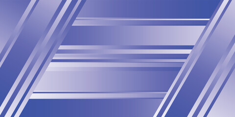 Poster - blue and white diagonal line architecture geometry tech abstract subtle background vector illustration. suitable for baner and cover