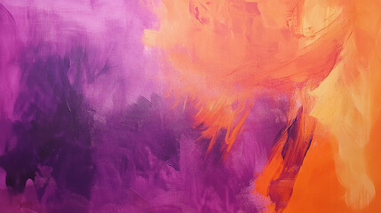 Poster - abstract gradient background colors orange and pink noise texture