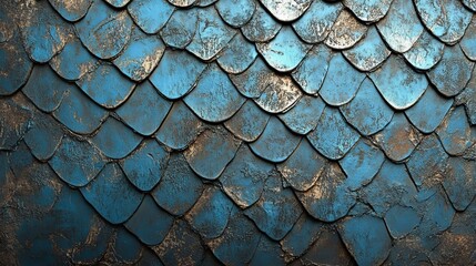 Poster - The scene features a wall of luxurious Arabesque mosaic tiles, with a background consisting of stacked, glossy 3D blocks that create a silver block design, showcased as a 3D render