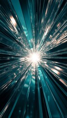 Poster - Pastel hues form a hypnotic swirl in this high-resolution 3D render