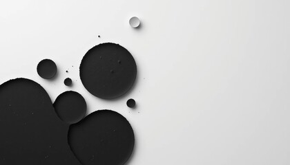 Poster - Creative abstract art composition studio digital artwork minimalist environment close-up viewpoint visual impact