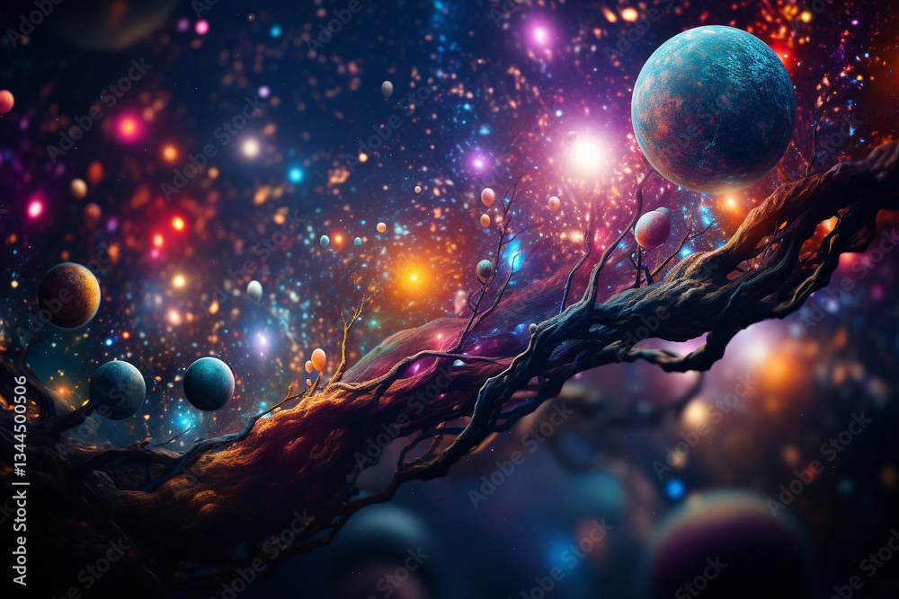 Convrgence Entities Highlighting interdependence of celestial entities and enigmatic nature ...